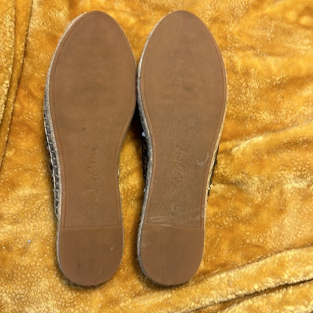 Sam Edelman Silver Sequin Flat Mules - image 8